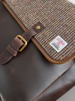 Tassen*Next Bruin - Harris Tweed Messenger