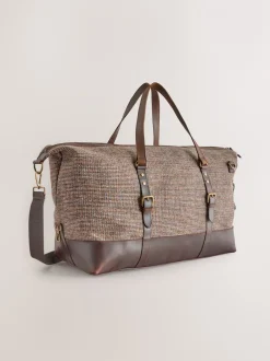 Tassen|Next Bruin - Harris Tweed Weekend Holdall Bag