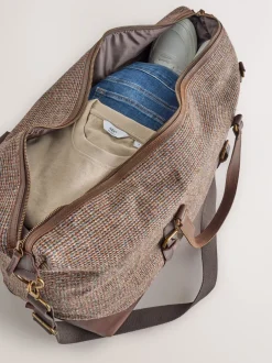 Tassen|Next Bruin - Harris Tweed Weekend Holdall Bag