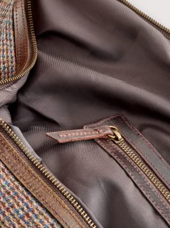Tassen|Next Bruin - Harris Tweed Weekend Holdall Bag