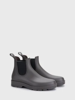 Laarzen|Igor - Oscar Ankle Black Wellies Bruin