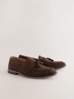 Schoenen|Formele Schoenen*Next - Instapper met kwastje Bruin