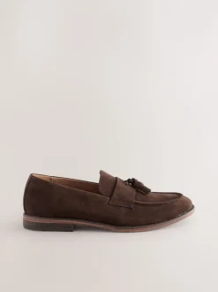 Schoenen|Formele Schoenen*Next - Instapper met kwastje Bruin