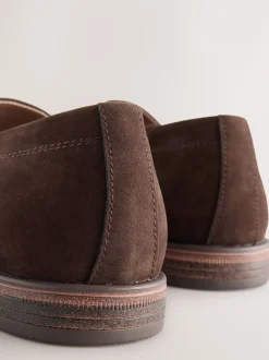 Schoenen|Formele Schoenen*Next - Instapper met kwastje Bruin