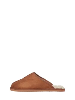 Pantoffels*JACK & JONES - Fleece Lined Mule Slippers Bruin
