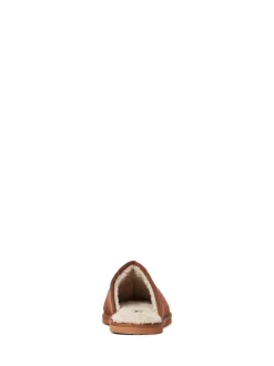 Pantoffels*JACK & JONES - Fleece Lined Mule Slippers Bruin
