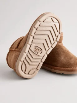Boots*Next - Laarzen van suède met warme voering Bruin