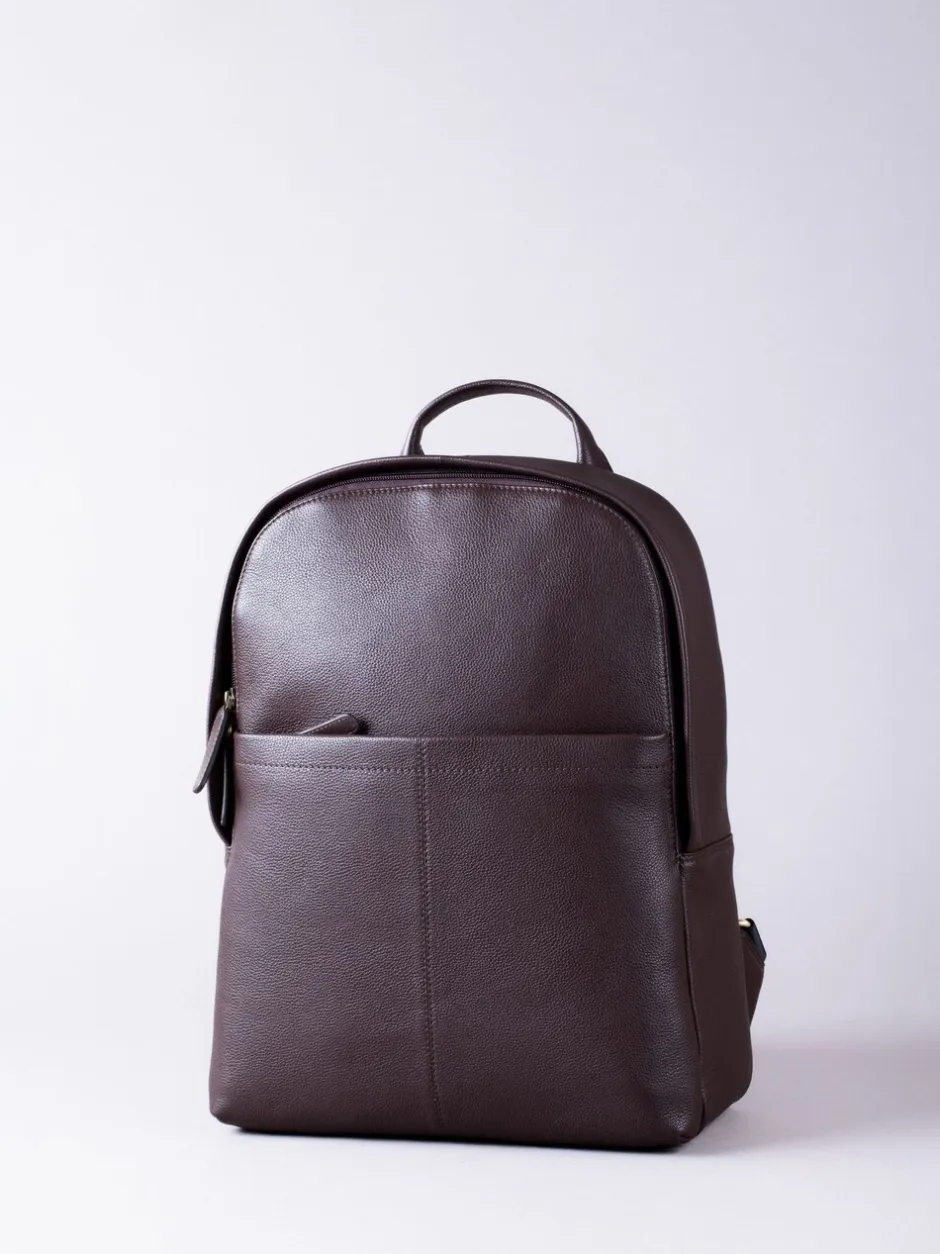 Tassen|Lakeland Leather - - Leren Crummock rugzak Bruin