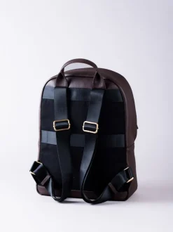 Tassen|Lakeland Leather - - Leren Crummock rugzak Bruin