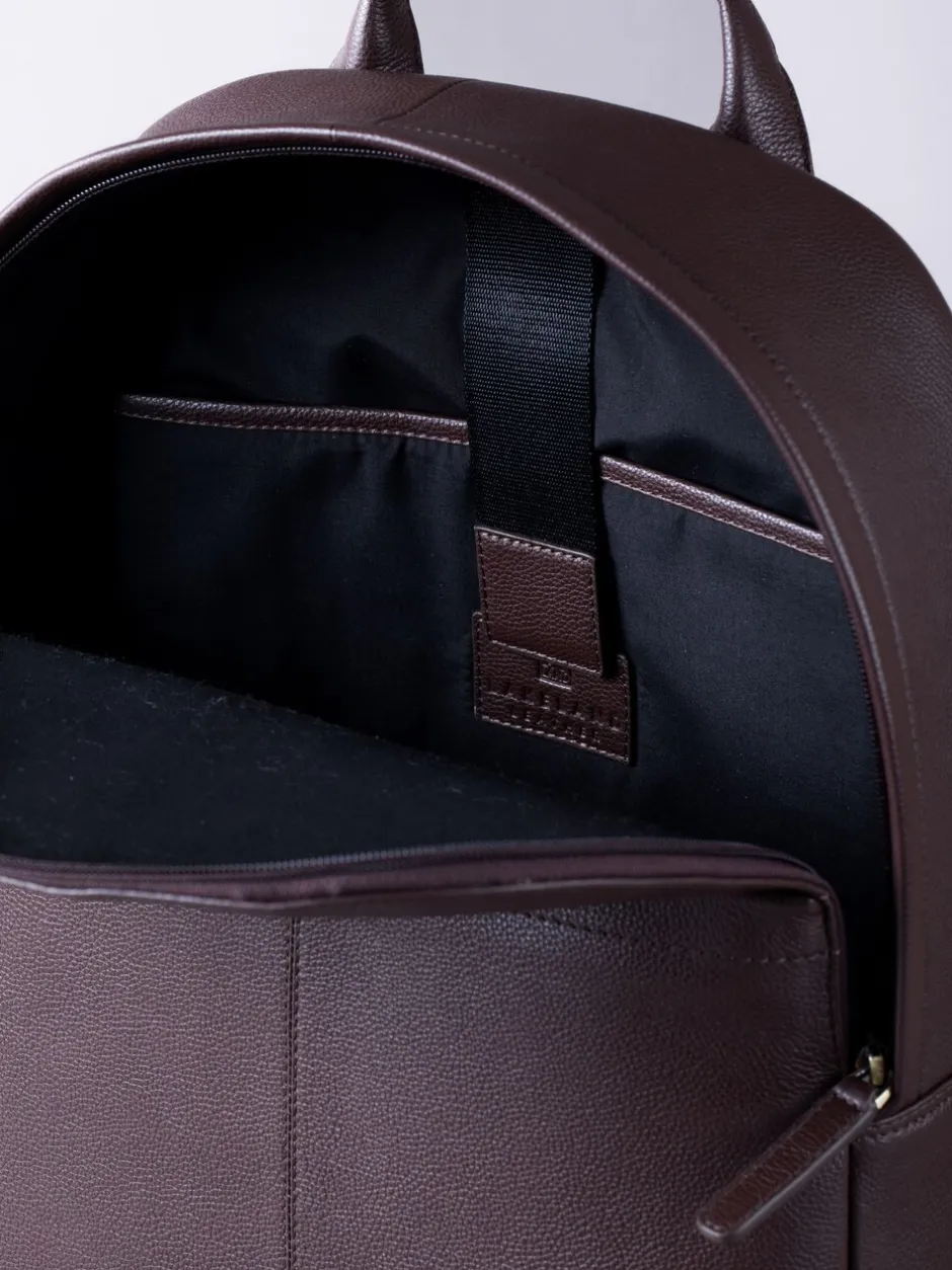 Tassen|Lakeland Leather - - Leren Crummock rugzak Bruin