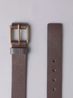 Riemen En Bretels|Lakeland Leather - Braithwaite Belt Bruin