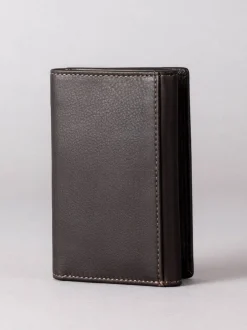 Portemonnees|Lakeland Leather - Bowston portemonnee met opvouwbaar ontwerp Bruin