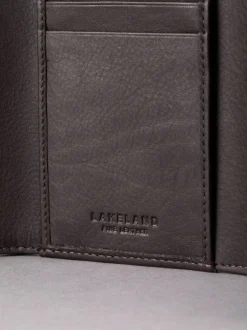 Portemonnees|Lakeland Leather - Bowston portemonnee met opvouwbaar ontwerp Bruin