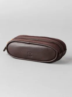 Zonnebril|Lakeland Leather Bruin - dubbele brillenkoker