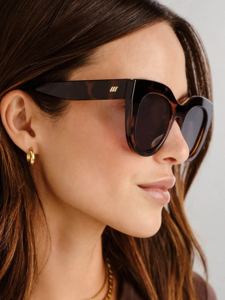 Zonnebril*Le Specs - Air Heart Sunglasses Bruin