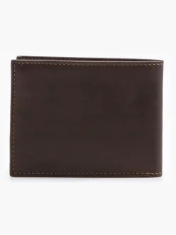 Portemonnees*Levi's - ® leren portemonnee Bruin