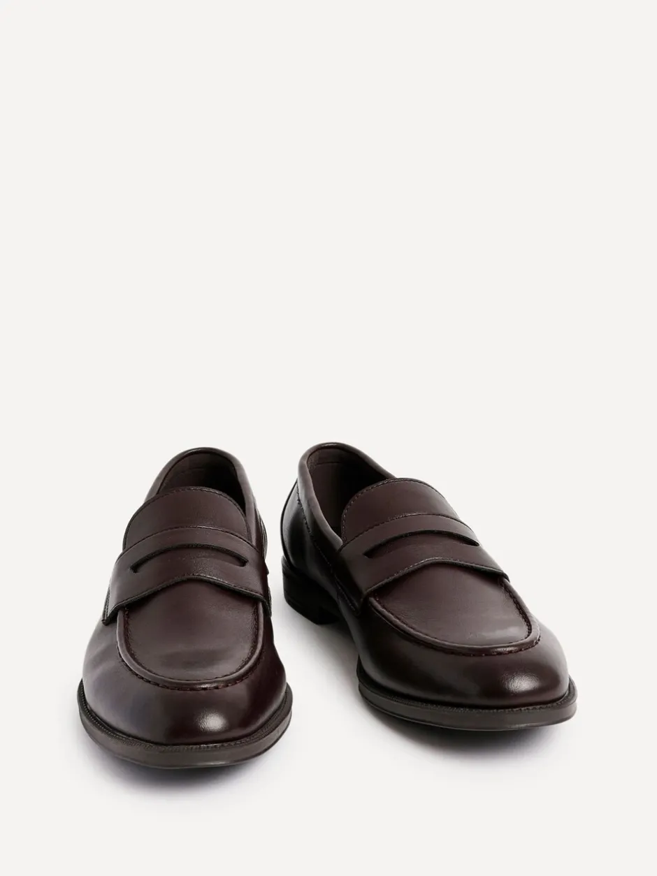 Schoenen*Linzi - Aurelio Penny Loafers Bruin