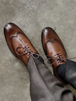 Formele Schoenen*Linzi - Marco Brogues Shoes Bruin