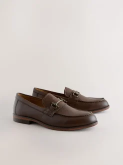 Formele Schoenen|Next - Loafers van lusjesstof Bruin