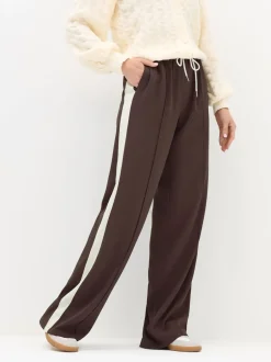 Broeken*Long Tall Sally - broek met wijde pijpen Bruin