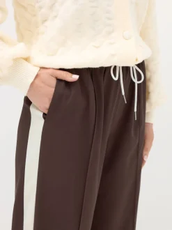 Broeken*Long Tall Sally - broek met wijde pijpen Bruin