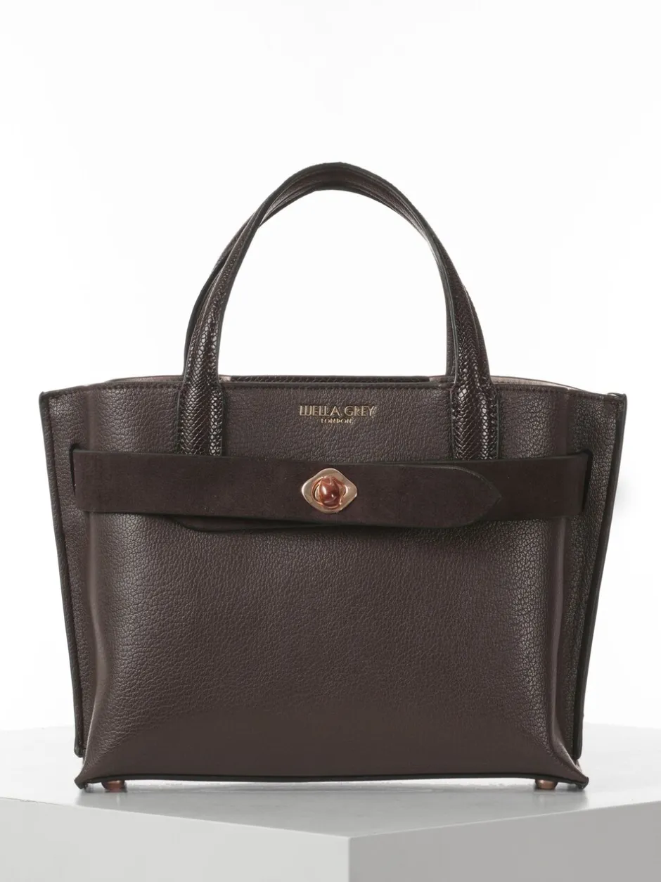 Tassen En Portemonnees*Luella Grey - Tan Oriel Cross Body Bag Bruin