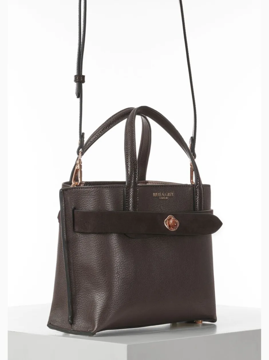Tassen En Portemonnees*Luella Grey - Tan Oriel Cross Body Bag Bruin