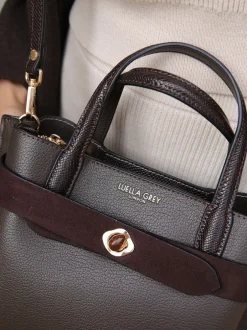 Tassen En Portemonnees*Luella Grey - Tan Oriel Cross Body Bag Bruin