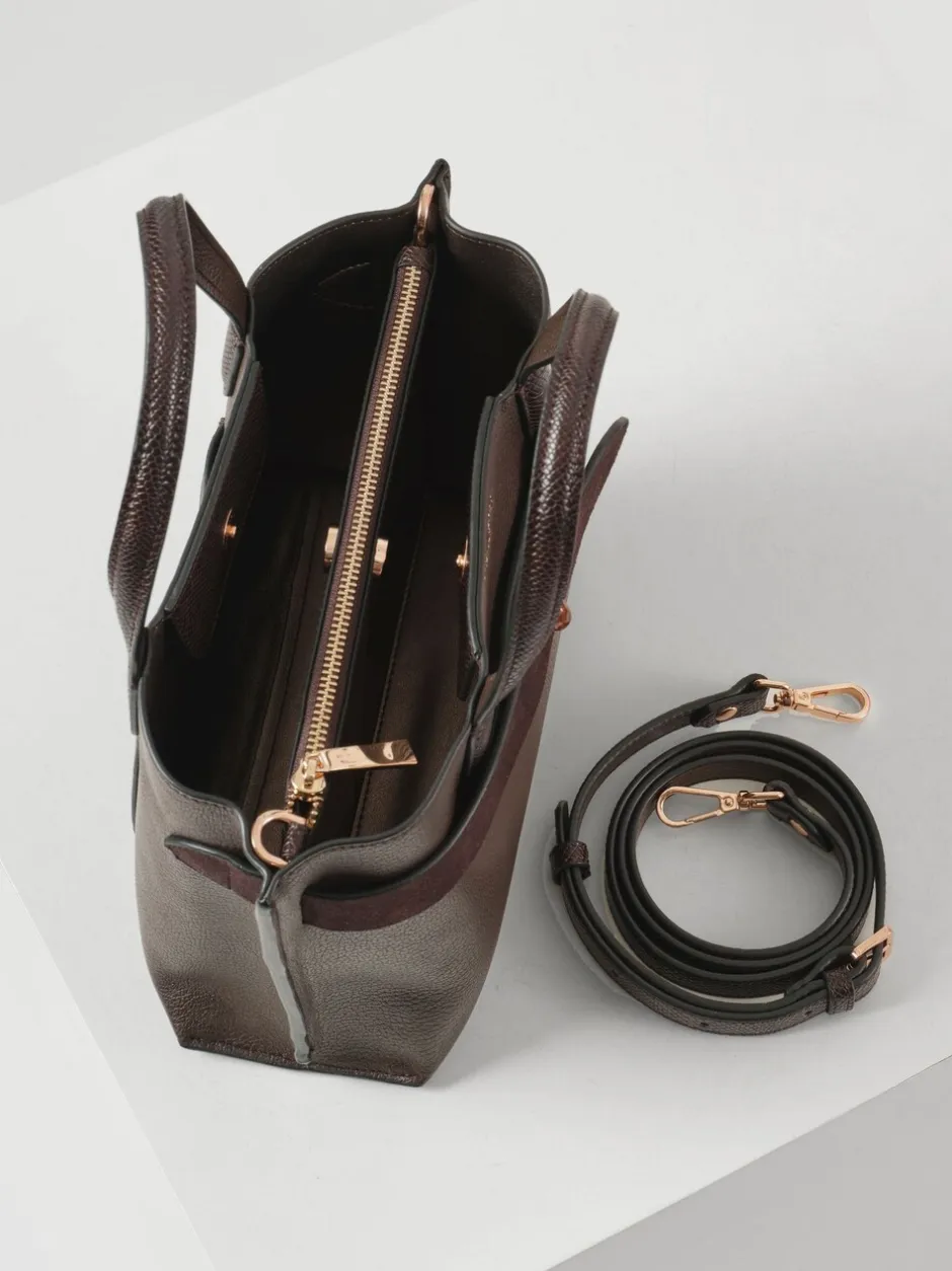Tassen En Portemonnees*Luella Grey - Tan Oriel Cross Body Bag Bruin