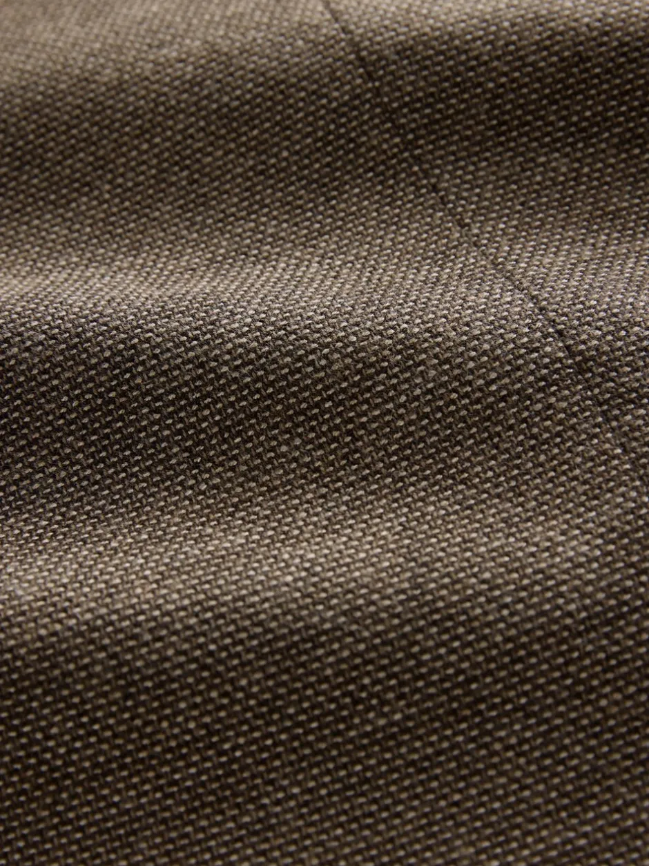 Blazers En Business-Jasjes*Next - Normale Pasvorm - Modieuze blazer met textuur Bruin