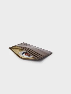Portemonnees*Osprey London - The London Leather Card Pouch Bruin