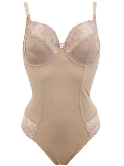 Shapewear*Pour Moi - St Tropez bodyshaper met beugel Bruin