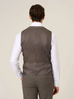 Vesten*Skopes Bruin - Jude maatsnit getailleerd vest
