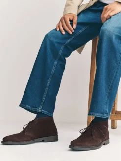 Boots|Next - Smart Suede Chukka Boots Bruin