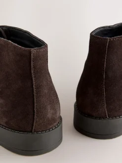 Boots|Next - Smart Suede Chukka Boots Bruin