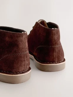 Boots|Next Bruin - Suède woestijnlaars