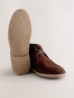 Boots|Next Bruin - Suède woestijnlaars