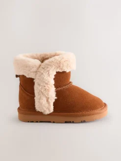 Boots*Next - Tall Suede Pull On Boots Bruin