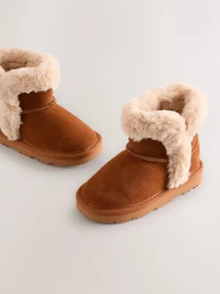 Boots*Next - Tall Suede Pull On Boots Bruin