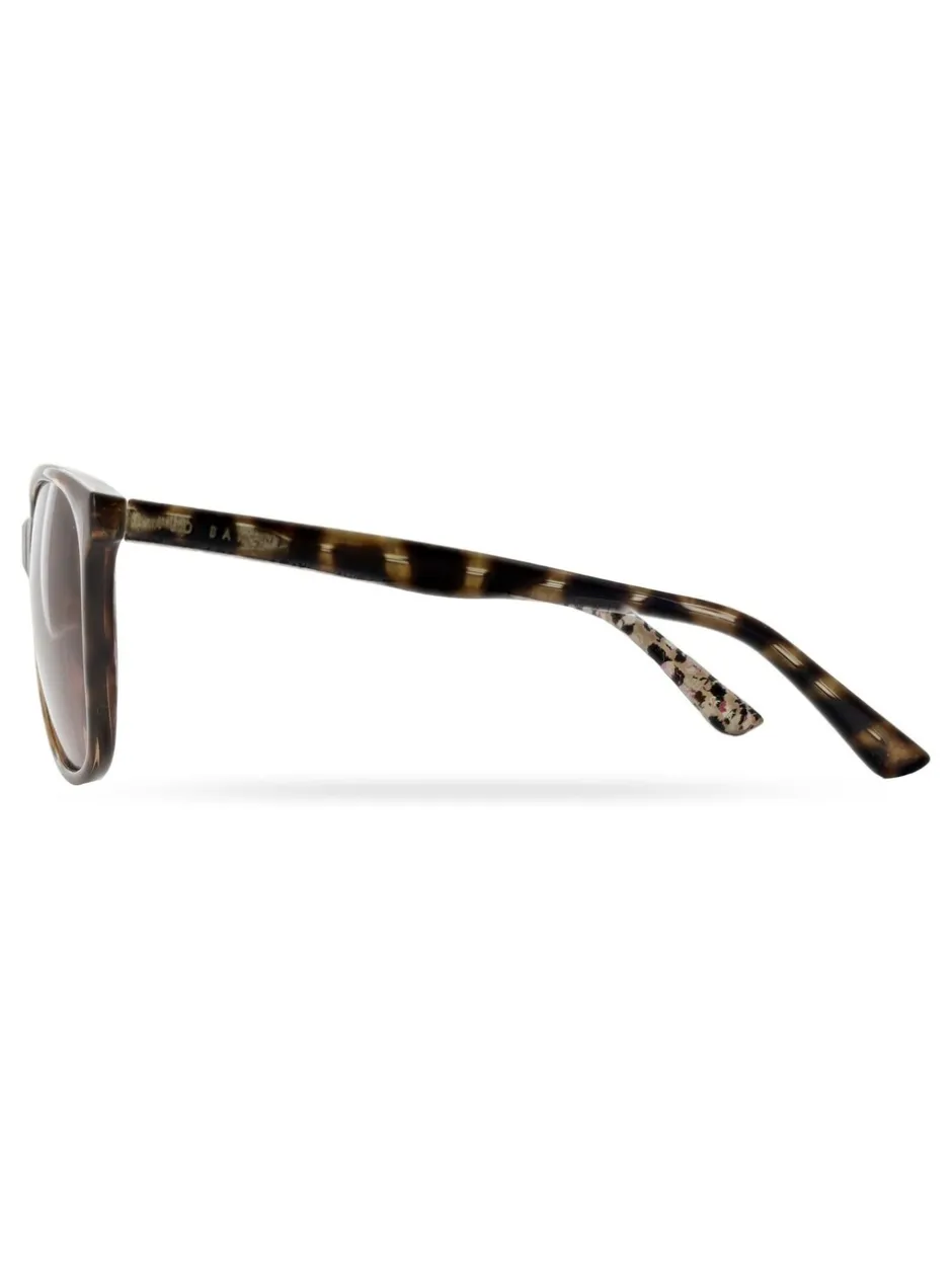 Zonnebril|Ted Baker - Amie zonnebril met Ted tempels met bloemenprint Bruin