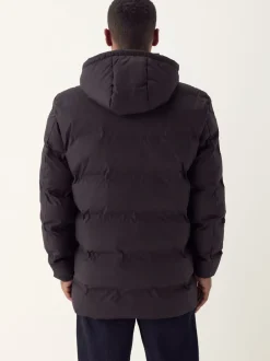 Jassen En Jacks*Next - ThermoGen regenbestendig rubberen pufferjas Bruin