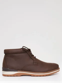 Boots|Threadbare - Lace-Up Boots Bruin
