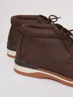 Boots|Threadbare - Lace-Up Boots Bruin