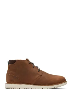 Boots*Toms - - Halfhoge leren Navi laarzen Bruin