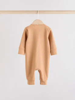 Multipacks|Babypakjes En Babypyjama's*Next Bruin - Two Way Zip Baby Footless Sleepsuits 3 Pack (0mths-3yrs)