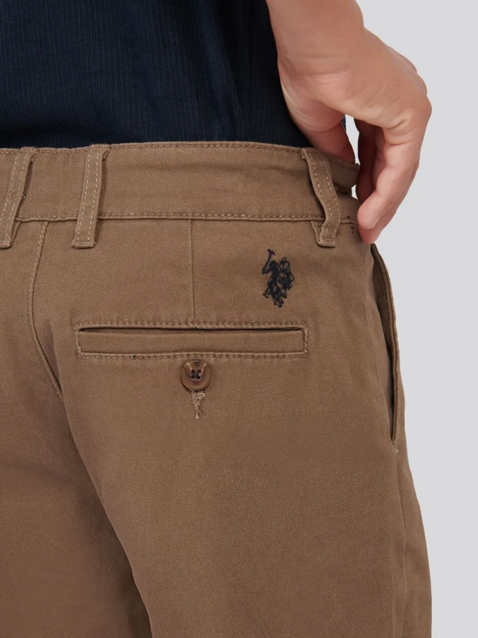 Shorts*U.S. Polo Assn - Classic Chino Shorts Bruin