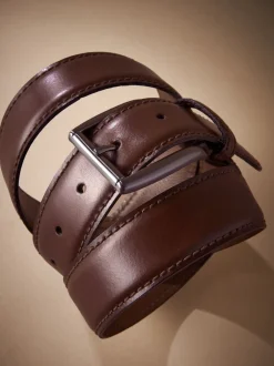 Riemen En Bretels*Next - Zakelijke Signature-riem Bruin