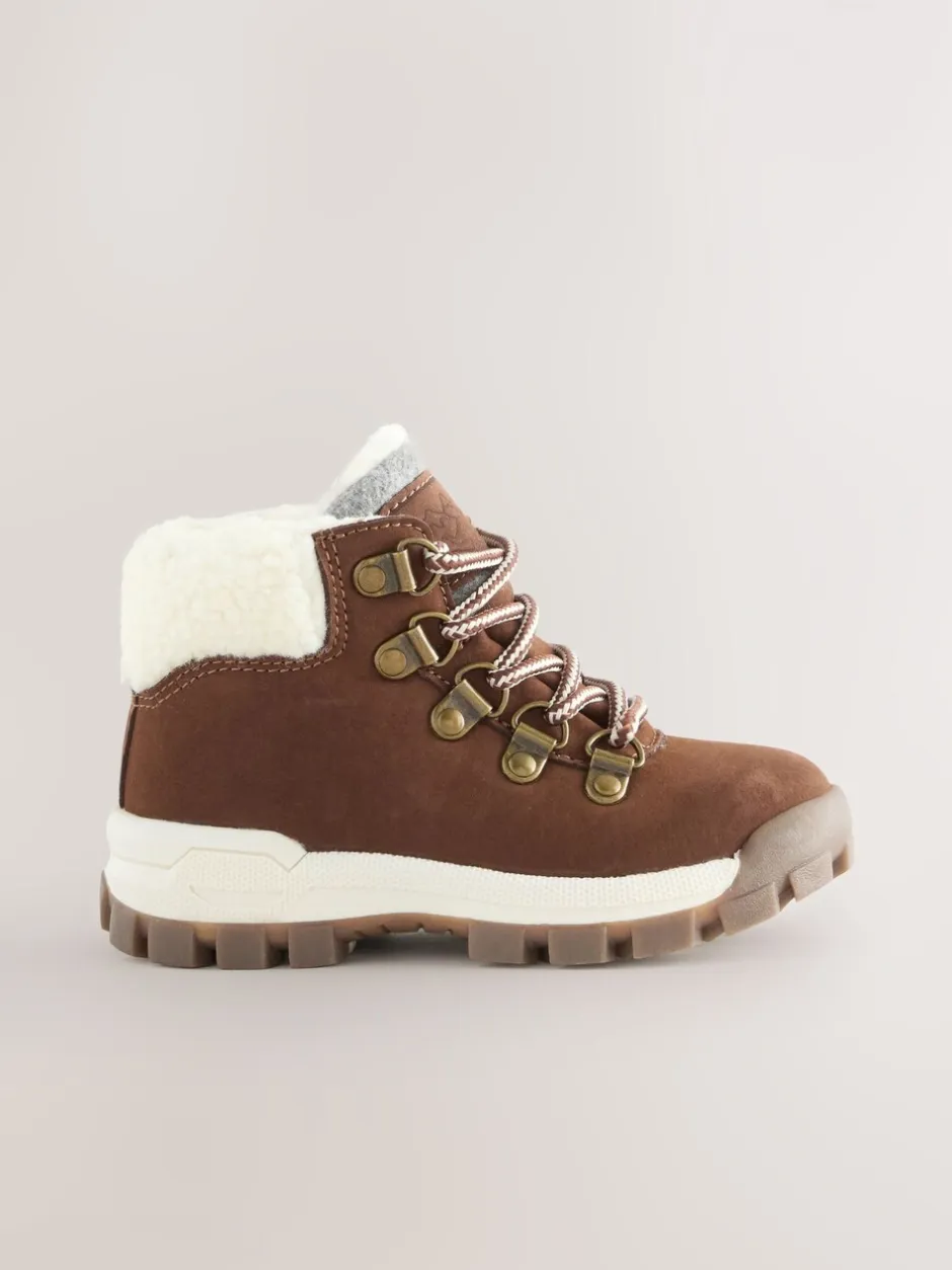 Boots|Next - Thermische gevoerde Thinsulate™ wandelschoenen Bruin borg