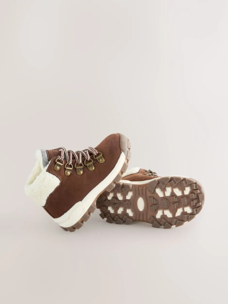 Boots|Next - Thermische gevoerde Thinsulate™ wandelschoenen Bruin borg