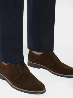Formele Schoenen*Dune London - Wijde pasvorm - Stanleyy Gibson schoenen van zacht leer Bruin chroom